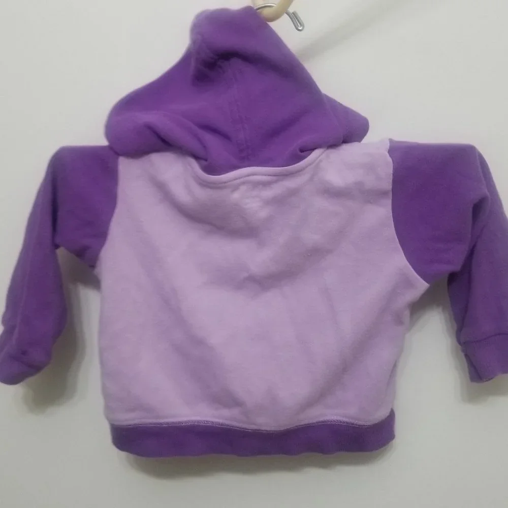 purple Converse toddler's hoodie